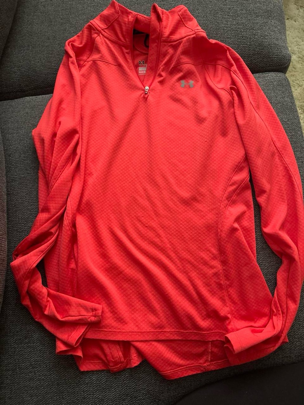 Under Armour Women’s Pink Quarter-Zip Performance Jacket